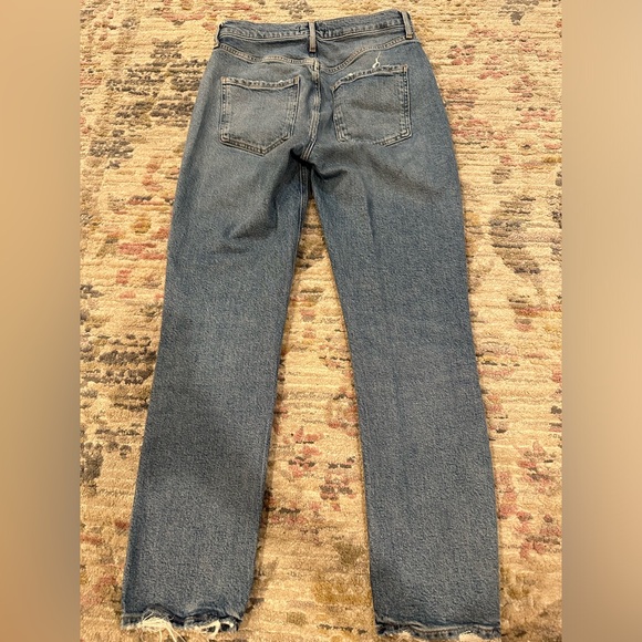 AGOLDE Riley Long Straight in Cove Size 26 - Picture 4 of 6